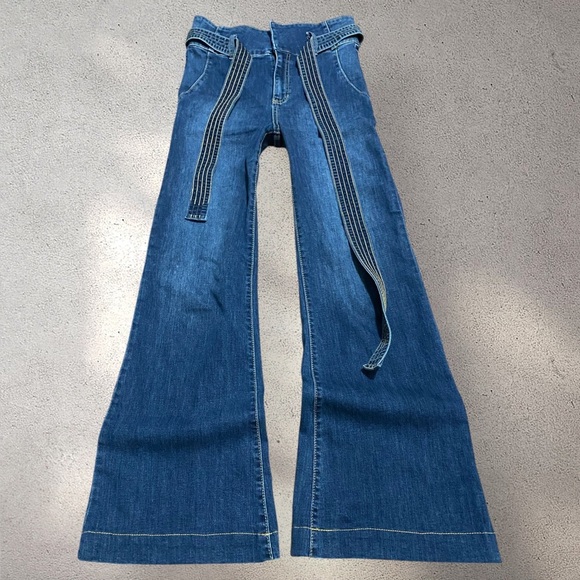 Sneak Peek Denim - Sneak Peek High Rise Flare Jeans